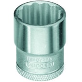 SOQUETE ESTRIADO ENCAIXE 1/2" D19-10 - GEDORE SOQUETE ESTRIADO ENCAIXE 1/2" D19-10 - GEDORE
