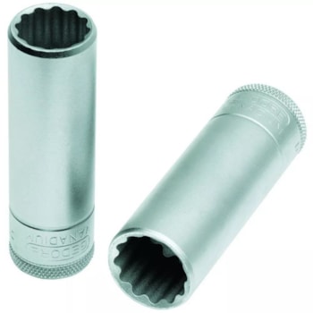 SOQUETE ESTRIADO LONGO ENCAIXE 1/2" D19-L19 GEDORE 015704 SOQUETE ESTRIADO LONGO ENCAIXE 1/2" D19-L19 GEDORE 015704