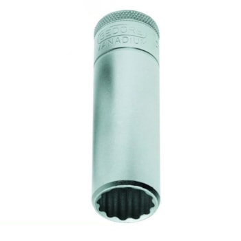 SOQUETE ESTRIADO LONGO ENCAIXE 1/2" D19-L19 GEDORE 015704 SOQUETE ESTRIADO LONGO ENCAIXE 1/2" D19-L19 GEDORE 015704