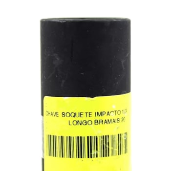 SOQUETE IMPACTO 1/2" 22MM LONGO - 200293 BRAMAIS