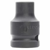 SOQUETE IMPACTO SEXTAVADO 1/2" CURTO 19MM  R63001906 - 3300533 GEDORE RED