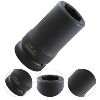 SOQUETE IMPACTO SEXTAVADO 1" 30MM RK25L-30 LONGO - 999238 ROBUST SOQUETE IMPACTO SEXTAVADO 1" 30MM RK25L-30 LONGO - 999238 ROBUST