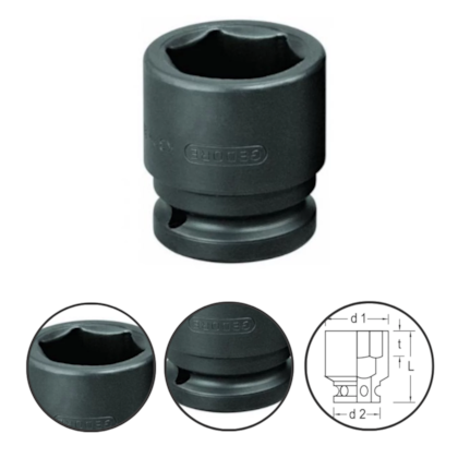 SOQUETE IMPACTO SEXTAVADO 3/4" 27MM - 435,0037 ROCAST SOQUETE IMPACTO SEXTAVADO 3/4" 27MM - 435,0037 ROCAST