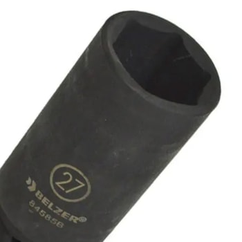 SOQUETE IMPACTO SEXTAVADO LONGO 1/2" 17MM - 84575BX BELZER SOQUETE IMPACTO SEXTAVADO LONGO 1/2" 17MM - 84575BX BELZER