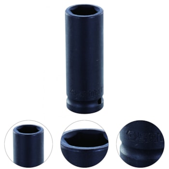 SOQUETE IMPACTO SEXTAVADO LONGO 1/2" 29MM - ST34422SC SATA SOQUETE IMPACTO SEXTAVADO LONGO 1/2" 29MM - ST34422SC SATA