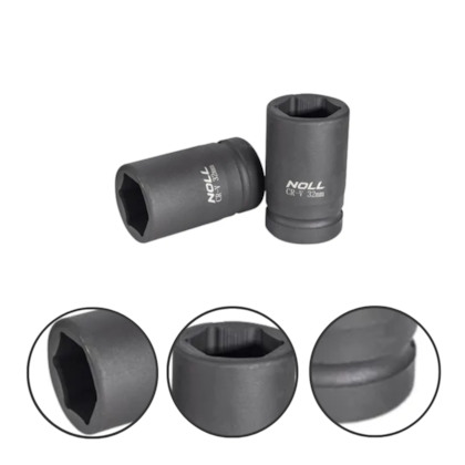 SOQUETE IMPACTO SEXTAVADO LONGO 1/2" 30MM - 435,0125 NOLL SOQUETE IMPACTO SEXTAVADO LONGO 1/2" 30MM - 435,0125 NOLL