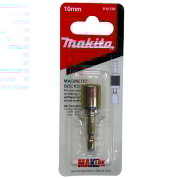 SOQUETE MAGNETICO 10MM - MAKITA P-51720 SOQUETE MAGNETICO 10MM - MAKITA P-51720