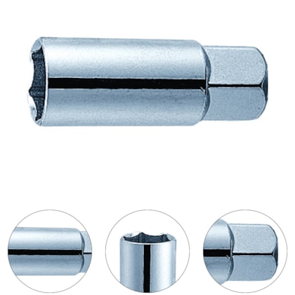 SOQUETE PARA VELA 1/2" 13/16" MM - ST13918SC SATA SOQUETE PARA VELA 1/2" 13/16" MM - ST13918SC SATA