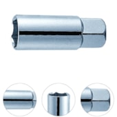 SOQUETE PARA VELA 1/2" 21 MM - ST13916SC SATA SOQUETE PARA VELA 1/2" 21 MM - ST13916SC SATA