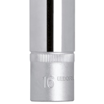 SOQUETE PARA VELA 1/2" ENCAIXE 16MM R61021612 - 3300401 GEDORE RED SOQUETE PARA VELA 1/2" ENCAIXE 16MM R61021612 - 3300401 GEDORE RED