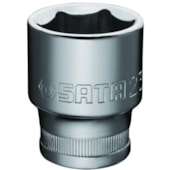 SOQUETE SEXTAVADO 1/2" 11MM - ST13302SC SATA