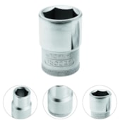 SOQUETE SEXTAVADO 1/2" 19-13MM - 015008 GEDORE SOQUETE SEXTAVADO 1/2" 19-13MM - 015008 GEDORE