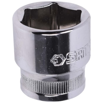 SOQUETE SEXTAVADO 1/2 POLEGADAS 30 MM - ST13317SC SATA