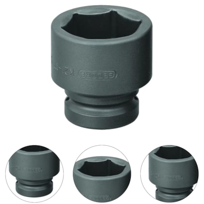 SOQUETE SEXTAVADO DE IMPACTO 1" K 21-27MM - 100506 GEDORE SOQUETE SEXTAVADO DE IMPACTO 1" K 21-27MM - 100506 GEDORE