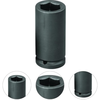 SOQUETE SEXTAVADO DE IMPACTO ENCAIXE 1/2" K19L-24MM - 019119 GEDORE SOQUETE SEXTAVADO DE IMPACTO ENCAIXE 1/2" K19L-24MM - 019119 GEDORE