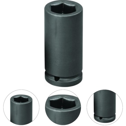 SOQUETE SEXTAVADO DE IMPACTO ENCAIXE 1/2" K19L-24MM - 019119 GEDORE SOQUETE SEXTAVADO DE IMPACTO ENCAIXE 1/2" K19L-24MM - 019119 GEDORE