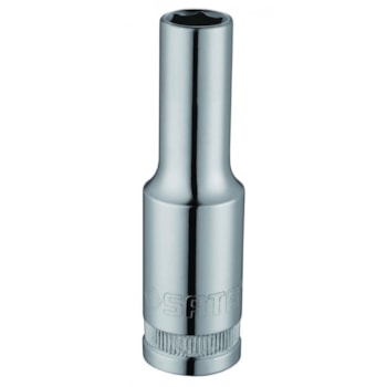 SOQUETE SEXTAVADO LONGO 1/2" 20 MM - ST13411SC SATA