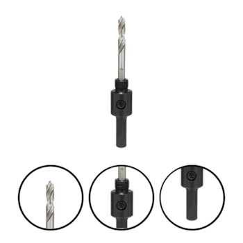 SUPORTE DE FIXAÇÃO PARA SERRA COPO 14 A 30MM ENC. HEXAGONAL - 2609390588 BOSCH