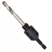 SUPORTE DE SERRA COPO COM BROCA PILOTO (HSS) 6,5 MM - A4 STARRETT SUPORTE DE SERRA COPO COM BROCA PILOTO (HSS) 6,5 MM - A4 STARRETT