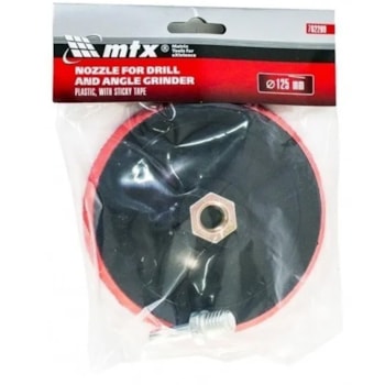 SUPORTE DISCO 125 MM COM ADAPTADOR - 762209 MTX SUPORTE DISCO 125 MM COM ADAPTADOR - 762209 MTX