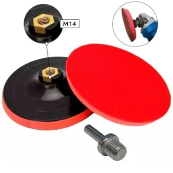 SUPORTE DISCO 125 MM COM ADAPTADOR - 762209 MTX SUPORTE DISCO 125 MM COM ADAPTADOR - 762209 MTX