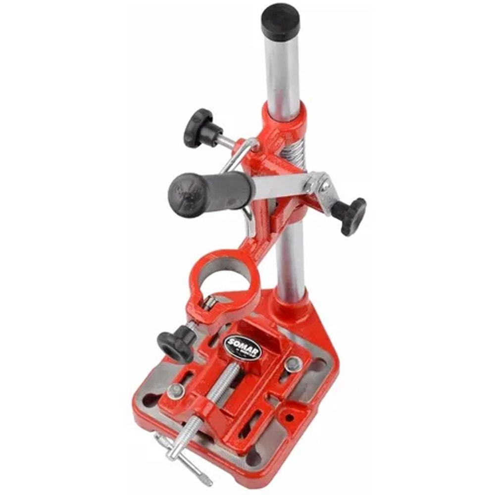 SUPORTE VERTICAL PARA FURADEIRA COM MORSA - 10014001 SOMAR - HBR Flex