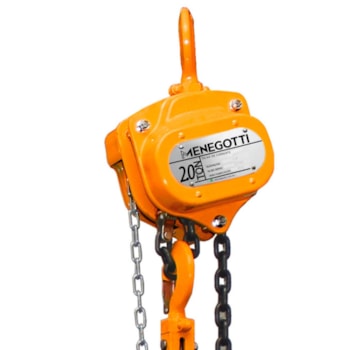 TALHA DE CORRENTE MTC 1,0 TONELADAS 3M - 40851003 MENEGOTTI TALHA DE CORRENTE MTC 1,0 TONELADAS 3M - 40851003 MENEGOTTI