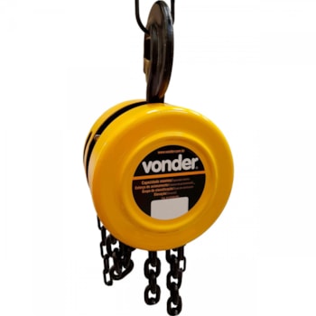 TALHA MANUAL 0,5 TON ELEVAÇÃO 5,0 M - 6143005050 VONDER TALHA MANUAL 0,5 TON ELEVAÇÃO 5,0 M - 6143005050 VONDER