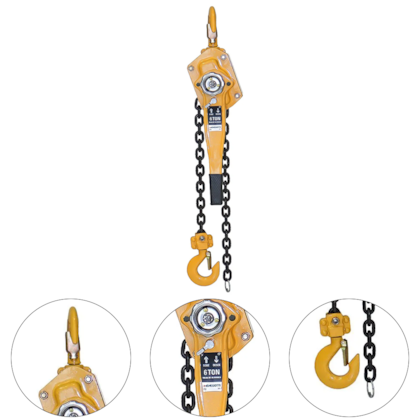 TALHA MANUAL DE CORRENTE COM ALAVANCA 6 TONELADAS ELEVANCAO 1,5M - 40850016 MENEGOTTI TALHA MANUAL DE CORRENTE COM ALAVANCA 6 TONELADAS ELEVANCAO 1,5M - 40850016 MENEGOTTI