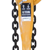 TALHA MANUAL DE CORRENTE COM ALAVANCA 6 TONELADAS ELEVANCAO 1,5M - 40850016 MENEGOTTI