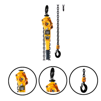 TALHA MANUAL DE CORRENTE COM ALAVANCA TCA 750KGF 1,5 METROS - 40133017 CSM TALHA MANUAL DE CORRENTE COM ALAVANCA TCA 750KGF 1,5 METROS - 40133017 CSM