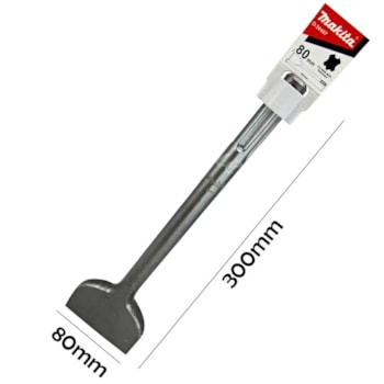 TALHADEIRA PA SDS-MAX EM ACO 80X300MM - D-34497 MAKITA TALHADEIRA PA SDS-MAX EM ACO 80X300MM - D-34497 MAKITA