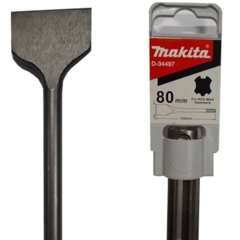 TALHADEIRA PA SDS-MAX EM ACO 80X300MM - D-34497 MAKITA TALHADEIRA PA SDS-MAX EM ACO 80X300MM - D-34497 MAKITA