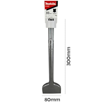 TALHADEIRA PA SDS-MAX EM ACO 80X300MM - D-34497 MAKITA TALHADEIRA PA SDS-MAX EM ACO 80X300MM - D-34497 MAKITA