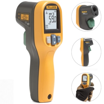 TERMÔMETRO DIGITAL INFRAVERMELHO 30°C A 350°C 59 MAX - FLUKE TERMÔMETRO DIGITAL INFRAVERMELHO 30°C A 350°C 59 MAX - FLUKE