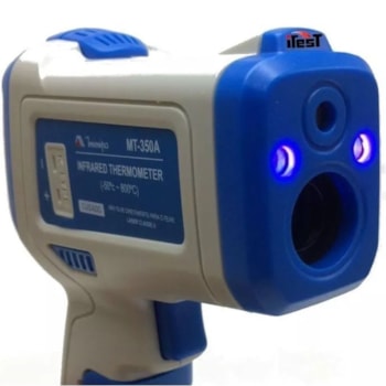 TERMOMETRO DIGITAL MIRA LASER 30-550ºC MT-350A - MINIPA