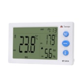 TERMÔMETRO HIGRÔMETRO RELÓGIO MINIPA MT-241 A SENSOR EXTERNO
