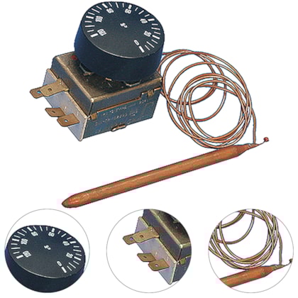 TERMOSTATO PARA EXTRUSORA - T18.00.27 TREIZ O TERMOSTATO PARA EXTRUSORA - T18.00.27 TREIZ O