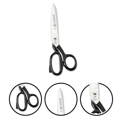 TESOURA ALFAIATE 8" PRETA EP 490-8 - 0490231020000 MUNDIAL TESOURA ALFAIATE 8" PRETA EP 490-8 - 0490231020000 MUNDIAL