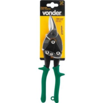 TESOURA AVIACAO 10" CORTE DIREITA P/ CORTE DE CHAPAS VD10D - 3599102000 VONDER TESOURA AVIACAO 10" CORTE DIREITA P/ CORTE DE CHAPAS VD10D - 3599102000 VONDER
