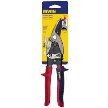 TESOURA DE CHAPA 10" TIPO AVIAÇÃO ESQUERDA DIREITA - IRWIN 2073111 TESOURA DE CHAPA 10" TIPO AVIAÇÃO ESQUERDA DIREITA - IRWIN 2073111