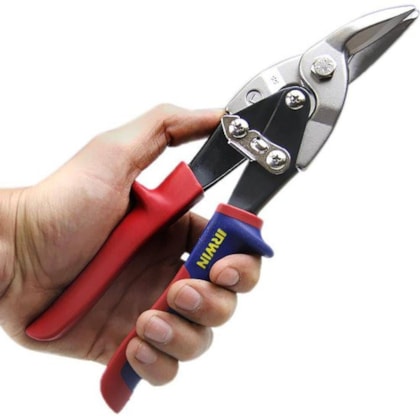 TESOURA DE CHAPA 10" TIPO AVIAÇÃO ESQUERDA DIREITA - IRWIN 2073111 TESOURA DE CHAPA 10" TIPO AVIAÇÃO ESQUERDA DIREITA - IRWIN 2073111