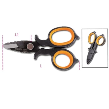 TESOURA DE DUPLA AÇÃO EM AÇO INOXREVESTIDO POR DLC (140)- 1128BAX TESOURA DE DUPLA AÇÃO EM AÇO INOXREVESTIDO POR DLC (140)- 1128BAX