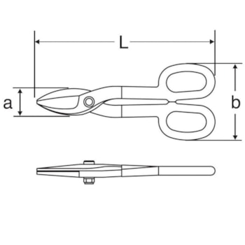 TESOURA MULTIUSO 12" - ST93304ST SATA