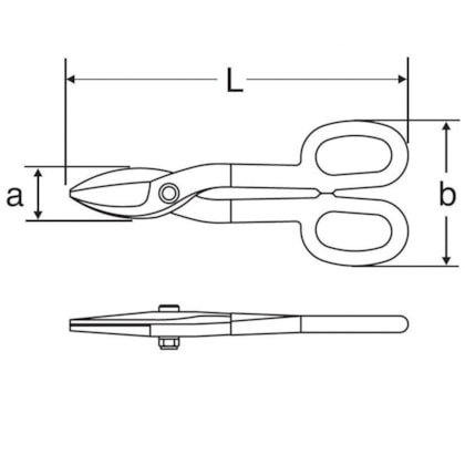 TESOURA MULTIUSO 12" - ST93304ST SATA