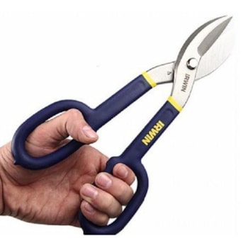 TESOURA P/  CHAPA TIPO FUNILEIRO 22010 BL - 22010 IRWIN TESOURA P/  CHAPA TIPO FUNILEIRO 22010 BL - 22010 IRWIN