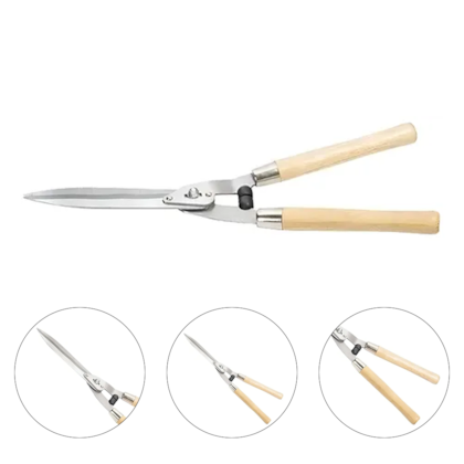 TESOURA PARA GRAMA 20" 520MM LAMINAS ONDULADAS CABO DE MADEIRA - PALISAD TESOURA PARA GRAMA 20" 520MM LAMINAS ONDULADAS CABO DE MADEIRA - PALISAD