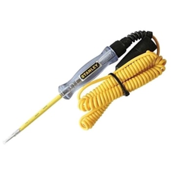Testador De Circuitos 6v e 12v Simples Stanley 78-207 Testador De Circuitos 6v e 12v Simples Stanley 78-207