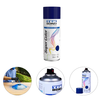 TINTA SPRAY UG AZUL ESCURO 210G / 350 ML - TEKBOND