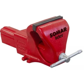TORNO BANCADA N8 C/ MORDENTES METALICOS 203 mm - 10010087 SOMAR TORNO BANCADA N8 C/ MORDENTES METALICOS 203 mm - 10010087 SOMAR